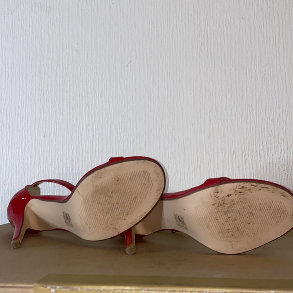 Call It Spring, Red, Heels, Wore Once For A Photo… - image 5